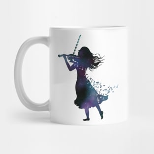 Galaxy Violinist Mug